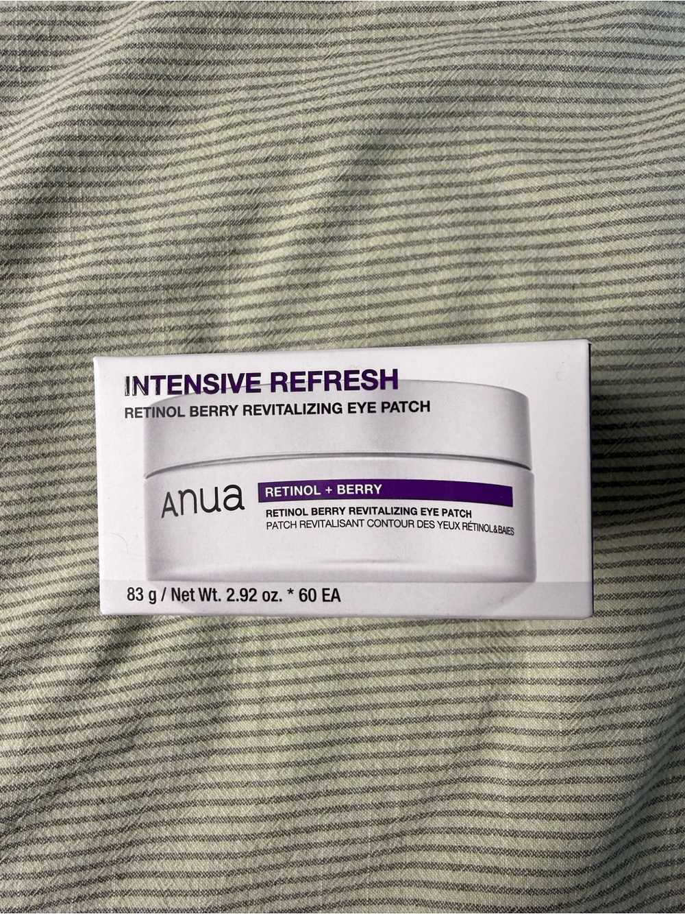 Anua Intensive Refresh Retinol + Berry Eye Patches